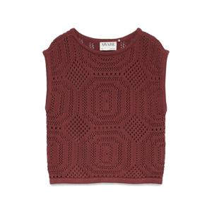 Vero Moda Baylee Boatneck Crochet Top